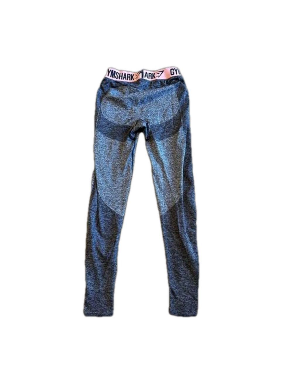 Gymshark Grey Pink Band Flex Leggings Small